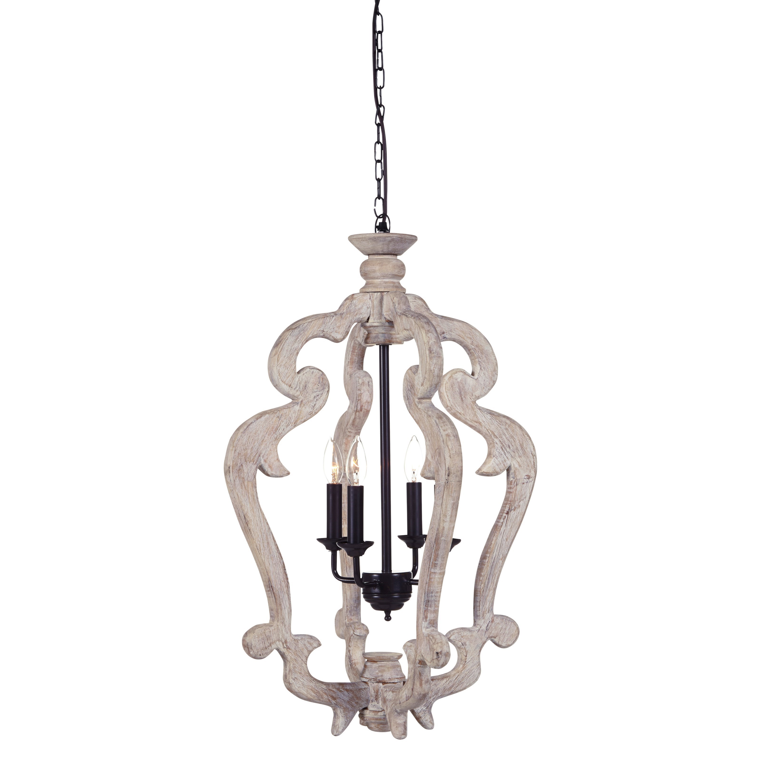 Ashley Signature Design Pendant Lights L000548 Jocelin Distressed White